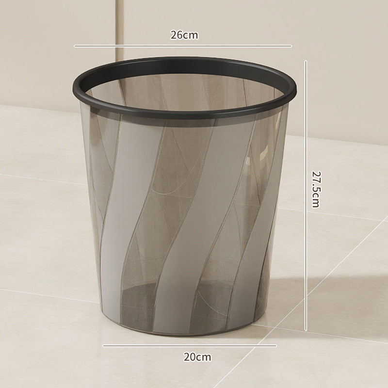 Women's Plastic Trash Can with Modern Design Skanto