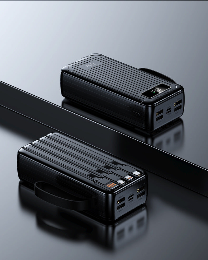 Bærbar powerbank med multifunksjonell ladeport og smartteknologi Skanto