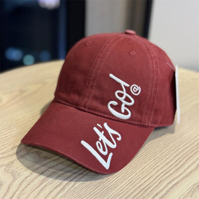 Kvinners brodert casual bomull baseball caps Skanto