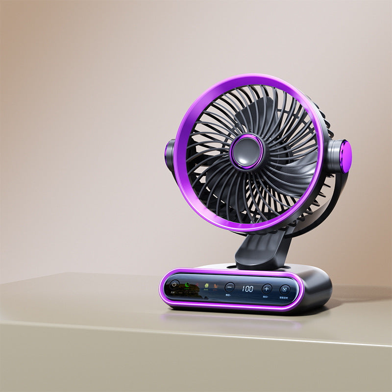 Unisex Smart Touch Control Skrivebordsvifte Skanto