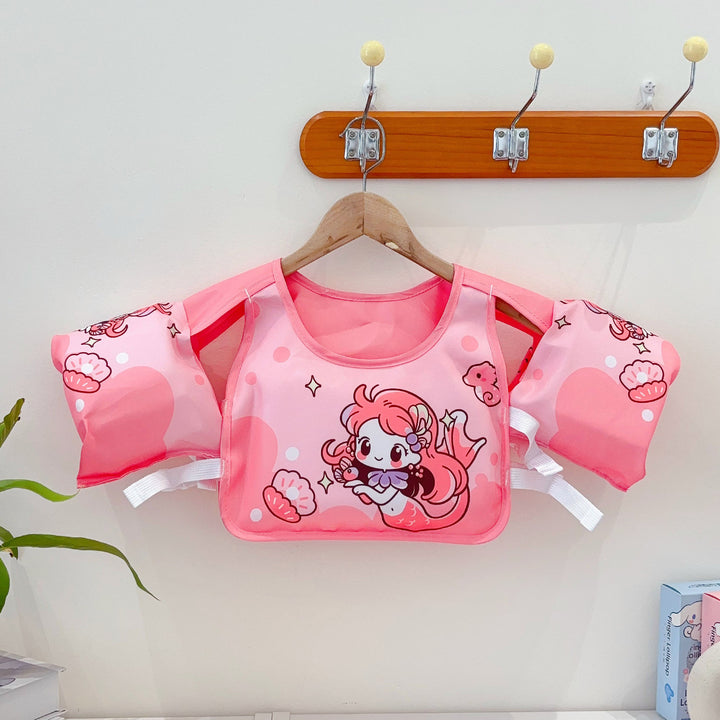 Kvinnenes oppblåsbare svømmehjelp med fargerik flamingo-design Skanto