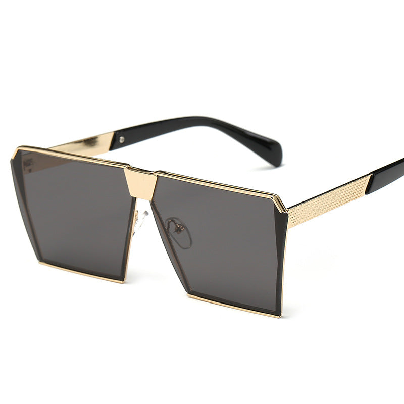 Dame oversized solbrille med markant kvadratisk design Skanto