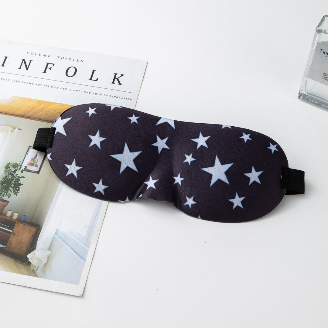 Unisex nan tredimensjonal kontur-øyemask med minne-skum, mykt nesebro og justerbart komfortbånd Skanto