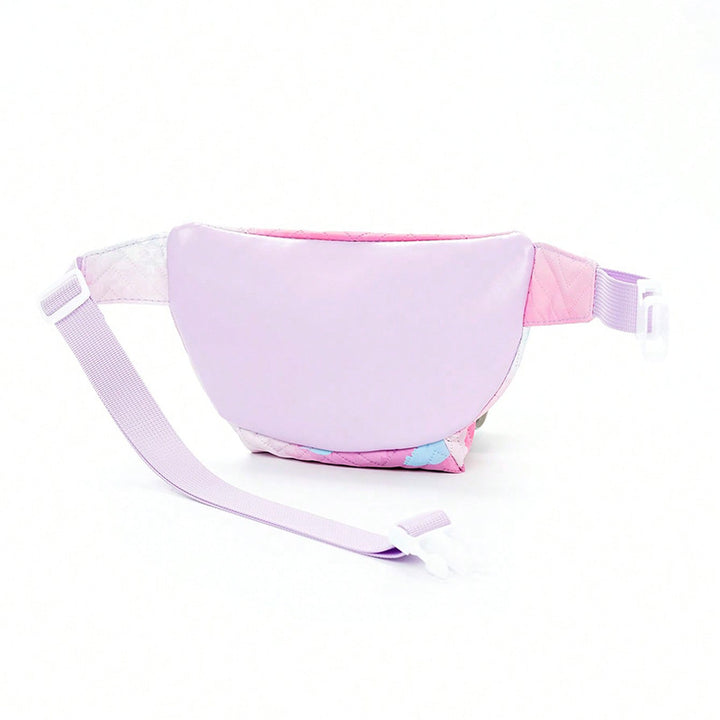Belt bag med hjerteformet design og flere rom Skanto