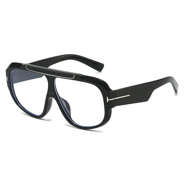 Dame sporty solbriller med stilfullt fullrammedesign Skanto