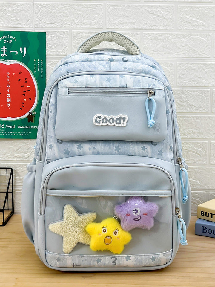 Cute Character Design Plush Skole Ryggsekk