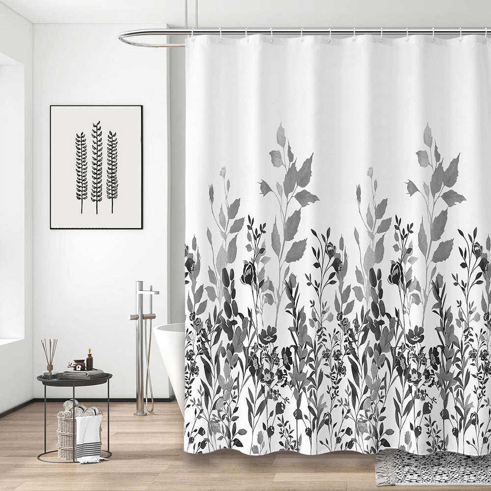 Blomstertrykk Dusjforheng Skanto
