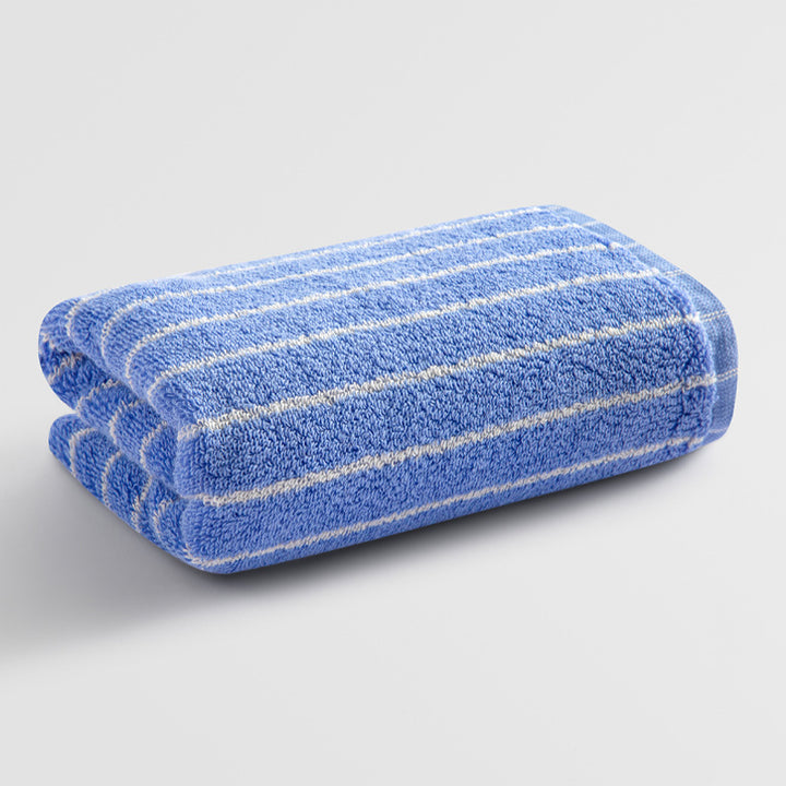 Damer Elegant Frotté Håndkle med Stripemønster Skanto