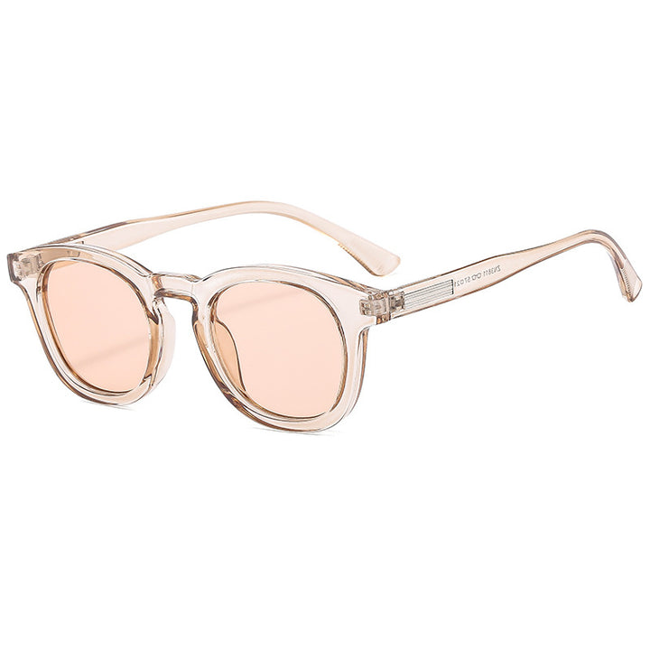 Dame Geometrisk Solbrille i elegant design Skanto