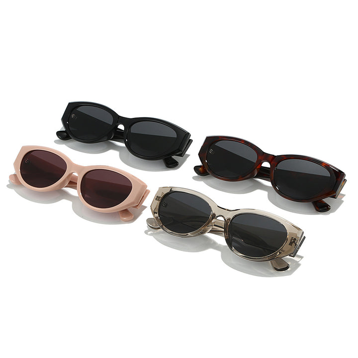 Dame Cat-Eye Solbriller i Fashion-Stil Skanto