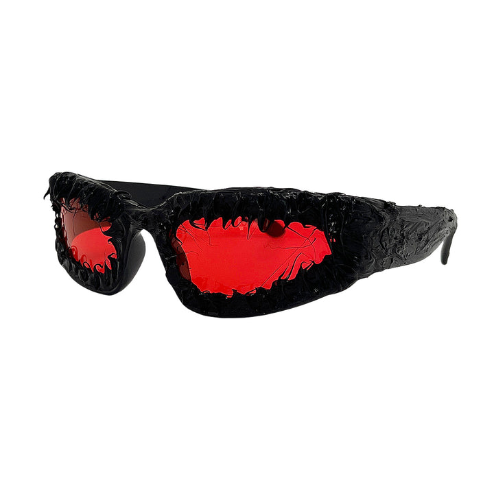 Dame unik sport solbrille i futuristisk design Skanto