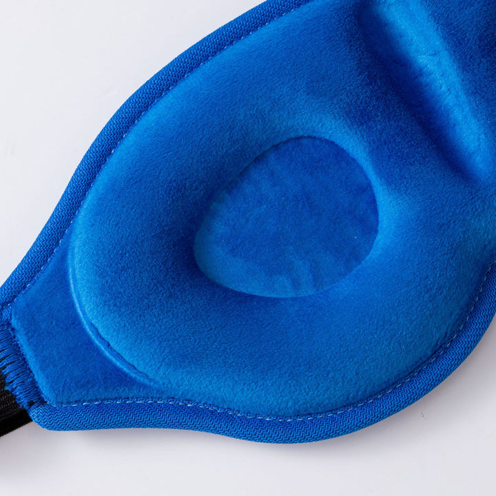 Unisex nan ergonomisk sovemaske med tredimensjonal kontur og justerbart gummibånd Skanto