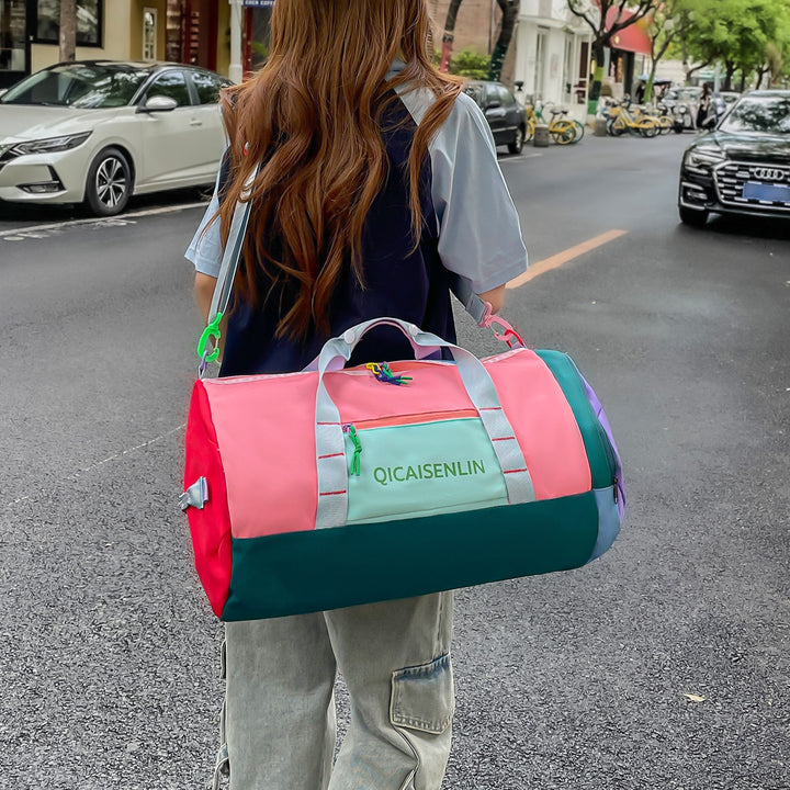 Sporty Fitness-Duffle Bag Med Flere Rom Skanto