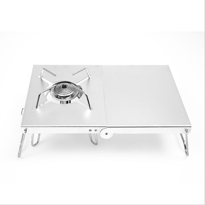 Portable Gas Stove with Foldable Design and Stable Aluminum Surface Skanto
