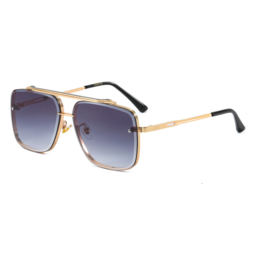 Damer elegant kvadratisk designer solbrille Skanto