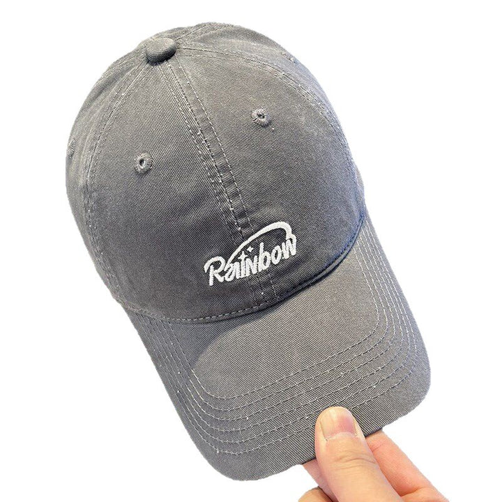 Unisex Bordet Bomull Baseball Cap Skanto