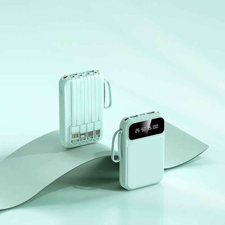 Kompakt Powerbank med digital skjerm Skanto