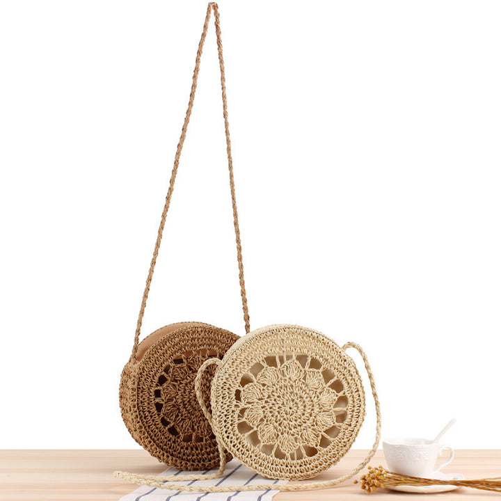 Round Macrame Handbag Skanto