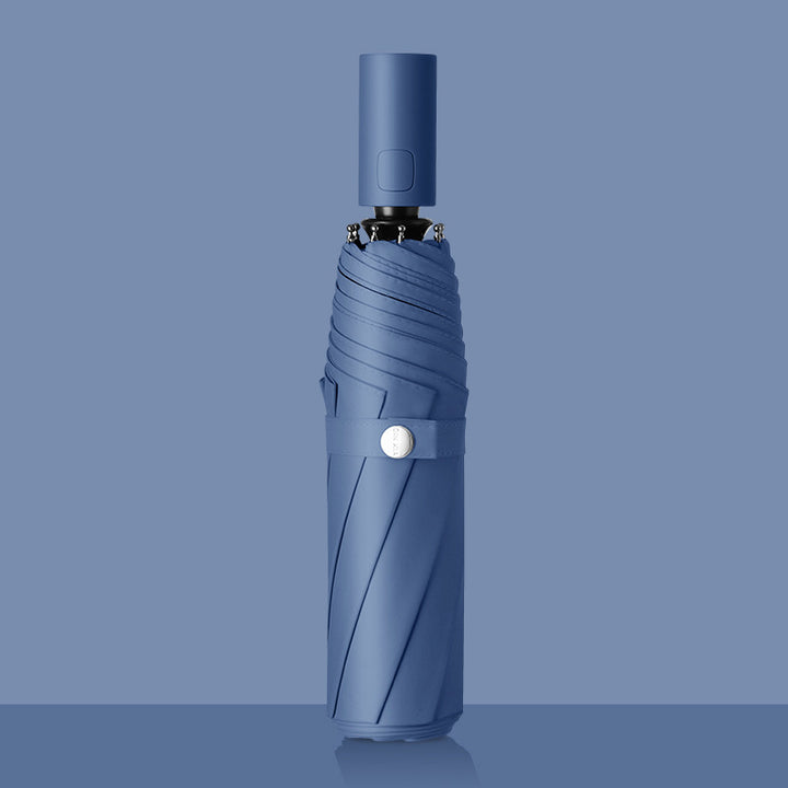 Dame Automatisk sammenleggbare paraply med ergonomisk design og vindresistent teknologi Skanto
