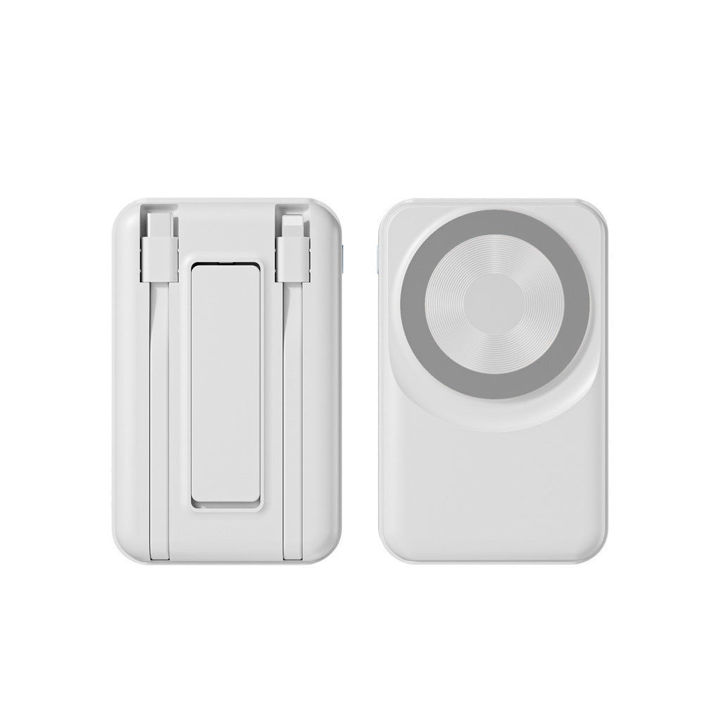 Bærbar powerbank med multifunksjonelle ladealternativer og elegant design Skanto