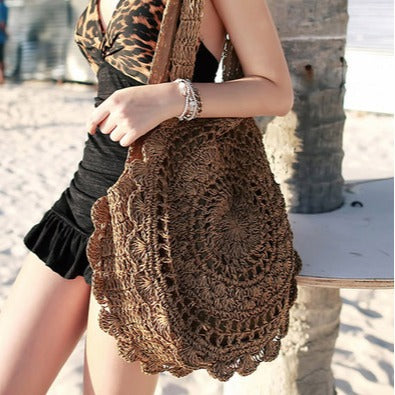 Handmade Crocheted Beach Bag Skanto