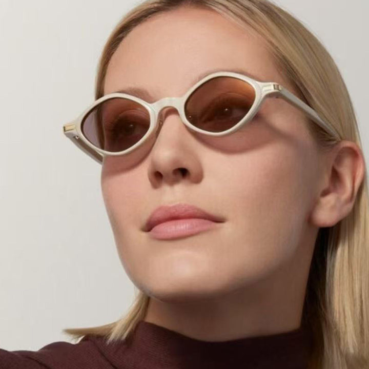 Women's fashionable sunglasses with unique design and high-quality metal frame Skanto