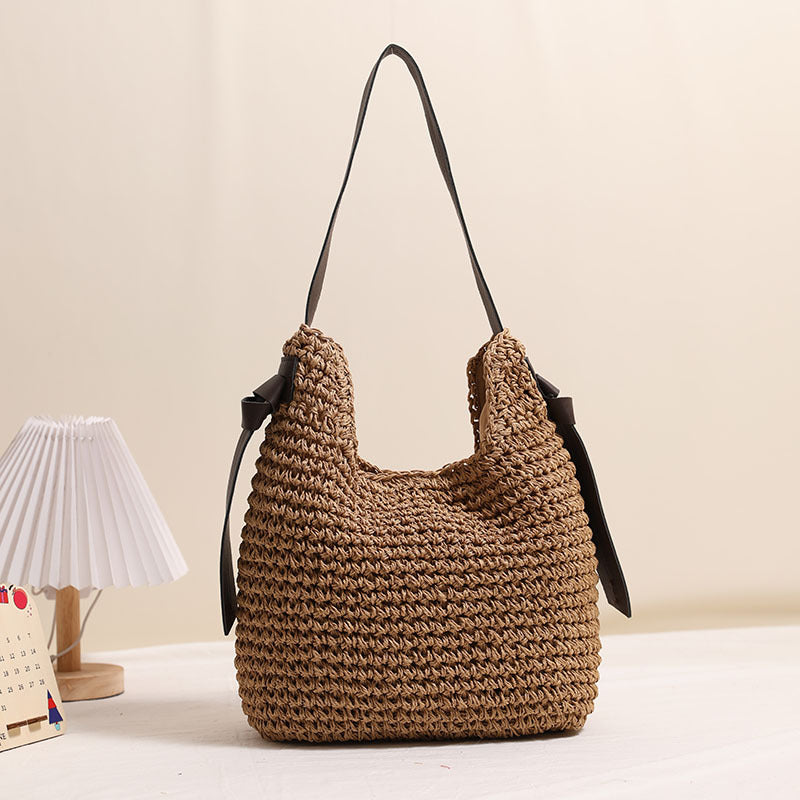 Modern Handmade Natural Material Shoulder Bag Skanto