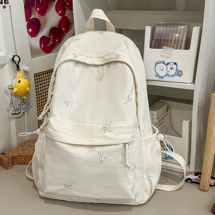 Brodert Casual Skole Ryggsekk