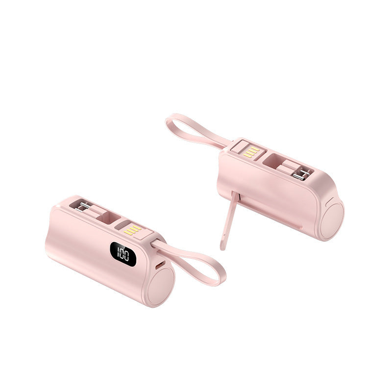 bærbar mini-powebank med digital skjerm Skanto