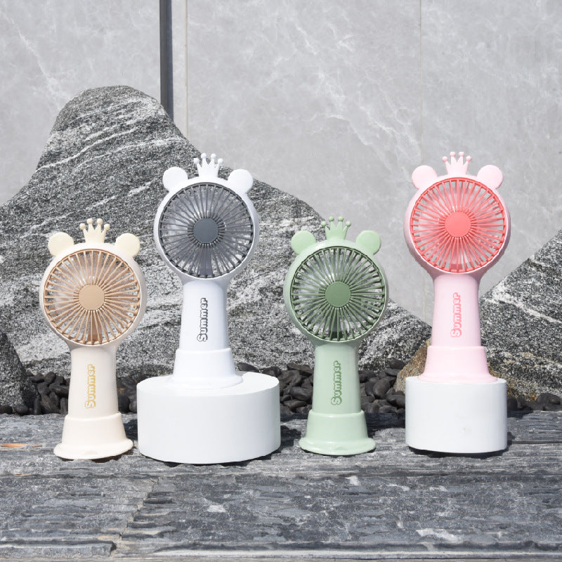Dame Bærbar Mini-vifte med Oppladbart Batteri Skanto