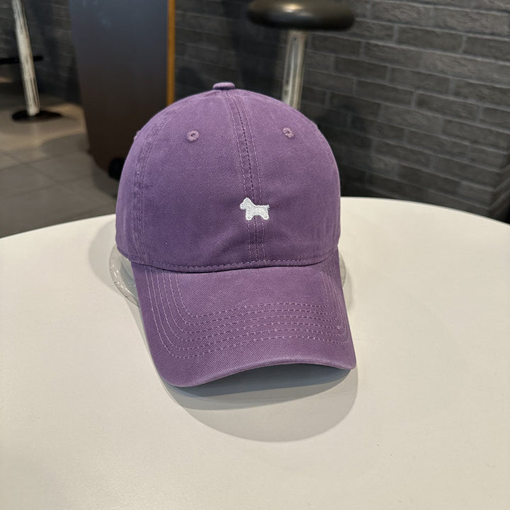 Herre Casual Brodert Bomullcaps Skanto