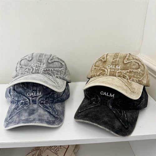 Kvinne's Slitt Grafisk Baseball Caps Skanto