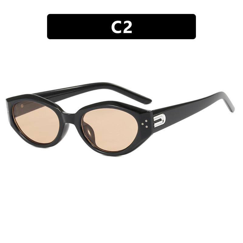 Women's Cat-Eye Sunglasses with Elegant Plastic Frame Skanto