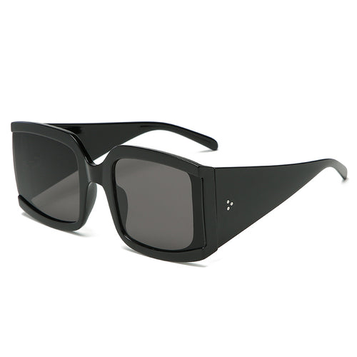 Dame oversized solbrille i moderne minimalistisk stil Skanto