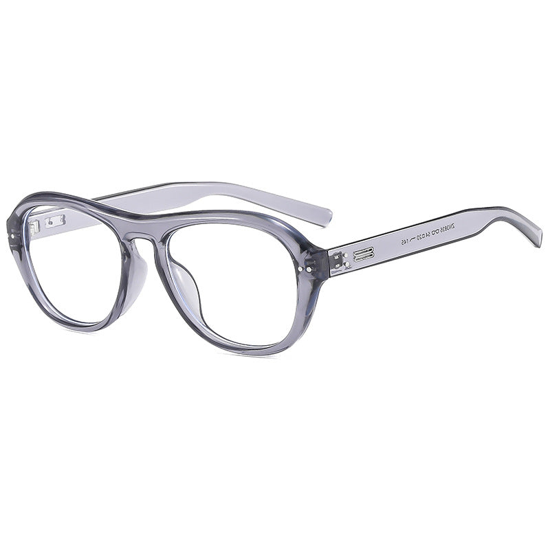 Women's fashionable glasses with stylish elongated frame and high-quality plastic Skanto