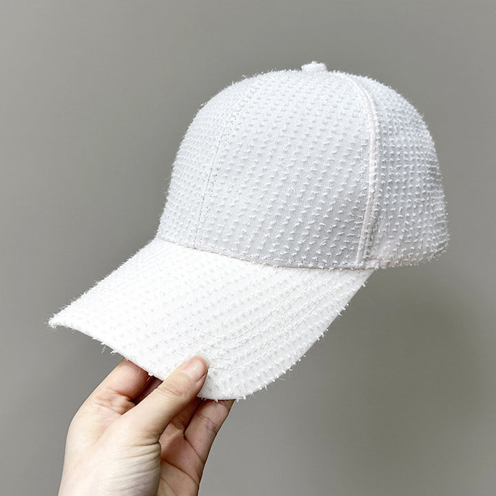 Kvinne Teksturet Tøy Baseball Caps Skanto 1784083631