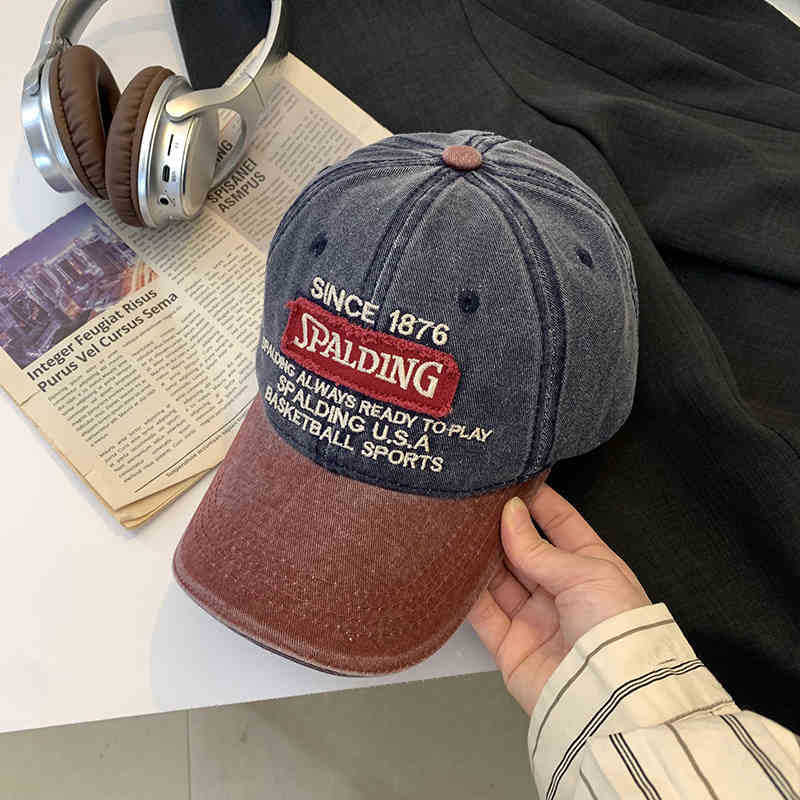 Unisex Vintage-Inspirert Bomull Baseball Cap Skanto