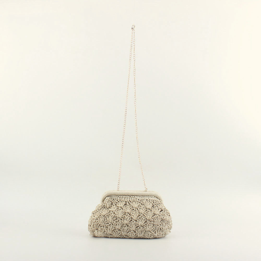 Clutch-veske I Elegant Hekle Stil Skanto