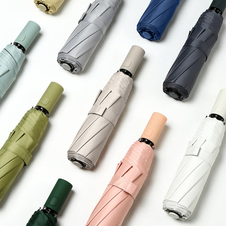 Damen Automatischer Faltregenschirm mit ultraleichtem Design Skanto