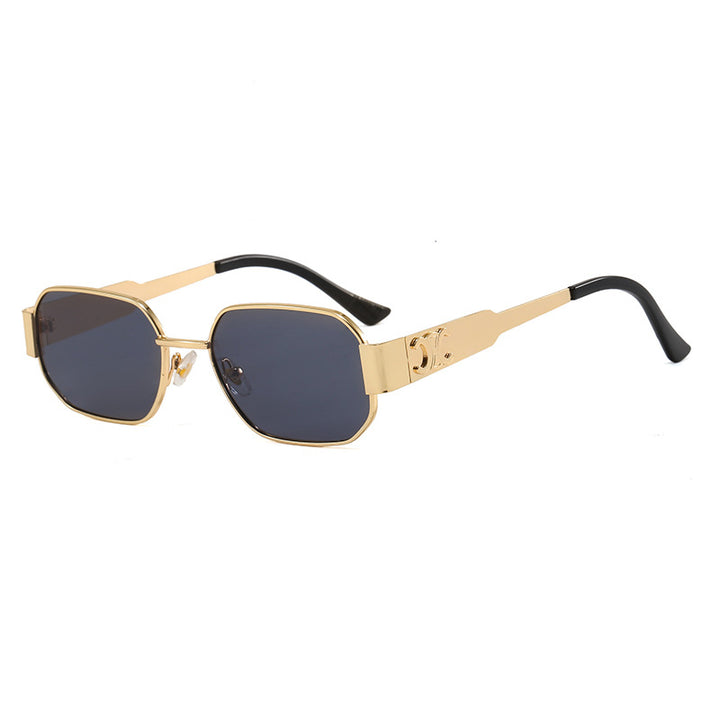 Women's geometric sunglasses in modern design with polarized lenses Skanto