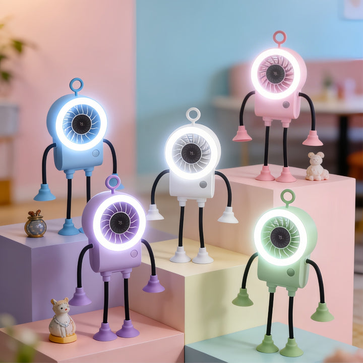 Dame Kreativ Bordvifter med LED-belysning og fleksibel feste Skanto