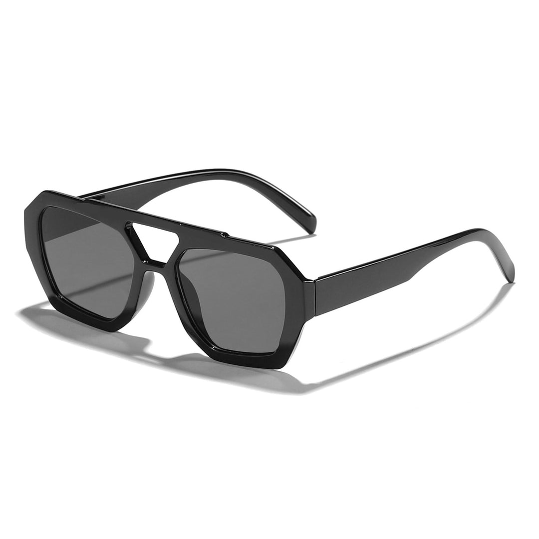 Dame moteriktig solbrille i eksklusiv oktagon-design Skanto