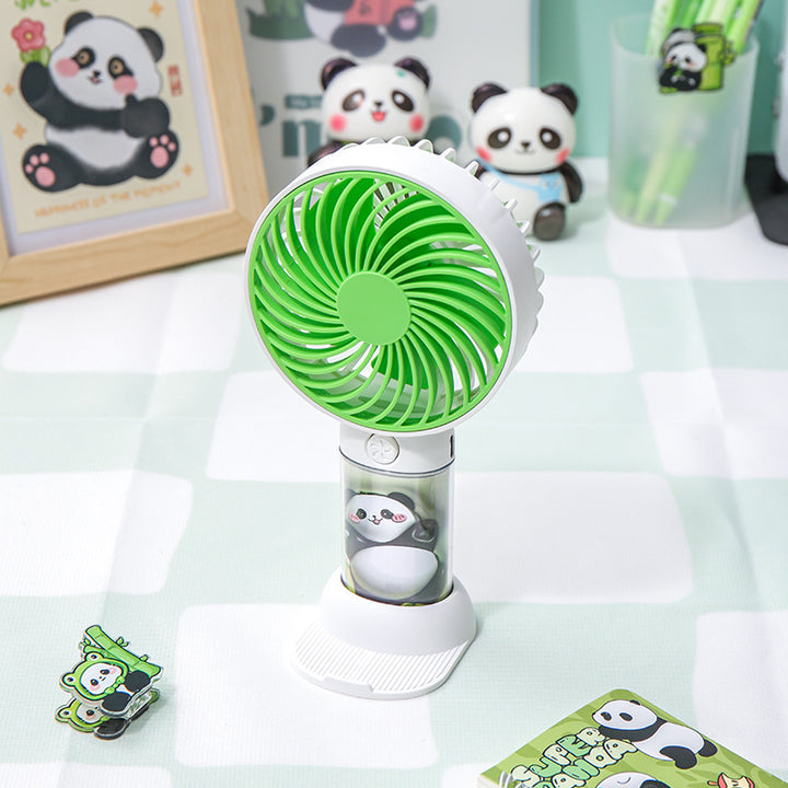 Unisex Bærbar Mini-vifte med Panda-design Skanto