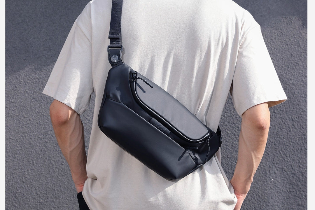 Skanto | Trendy Herre Crossbody Brystveske - Sporty Midjeveske