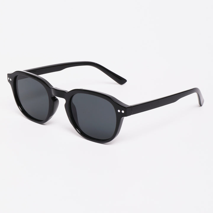 Dame solbrille i stilfullt skilpadde-design Skanto