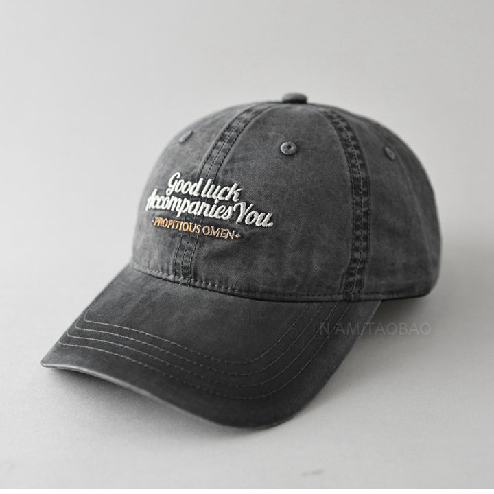 Men's Brodert Bomull Baseball Cap Skanto