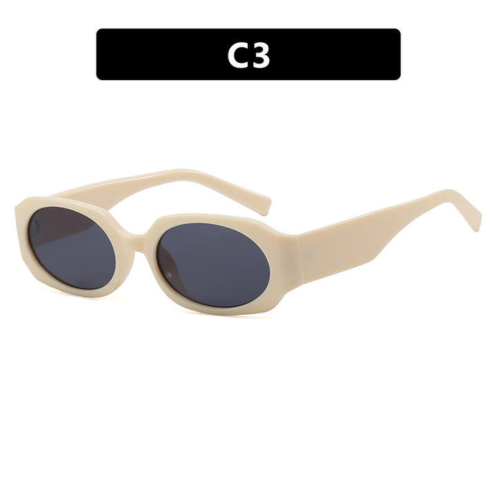 Women's extravagant sunglasses in stylish retro design Skanto