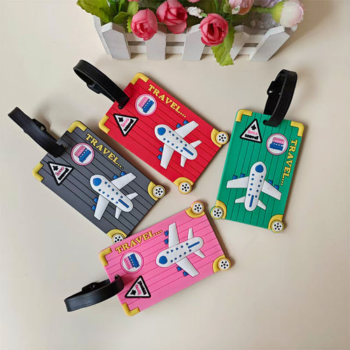 Unisex Bagasjelapp med kreativt reise-motiv Skanto