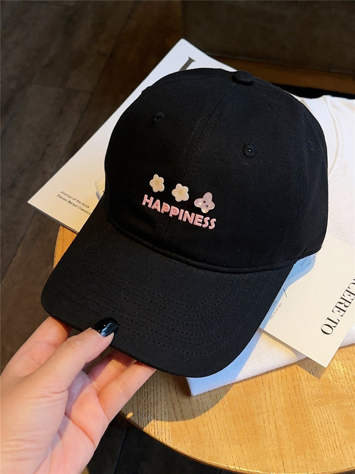 Kvinne Brodert Lykke Baseballcapser Skanto