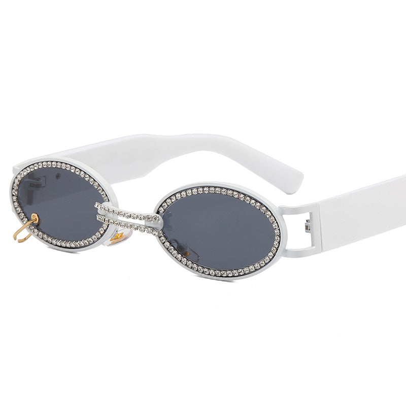 Damer ekstravagant moderne solbriller med rhinestones ramme Skanto